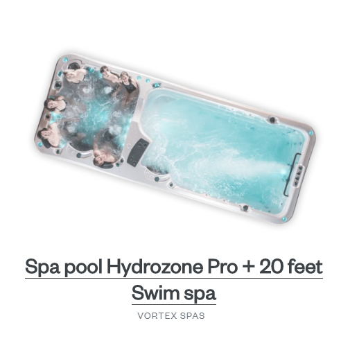 Spa pool Hydrozone Pro + 20 feet